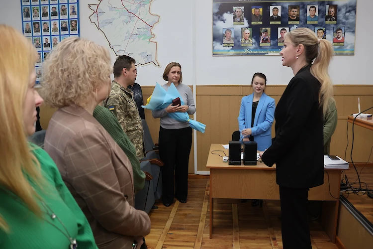 У Василькові вручили орден "За мужність" родині загиблого "Привида Києва"
