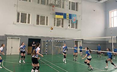 Хотовский лицей стал ареной ожесточенных волейбольных баталий