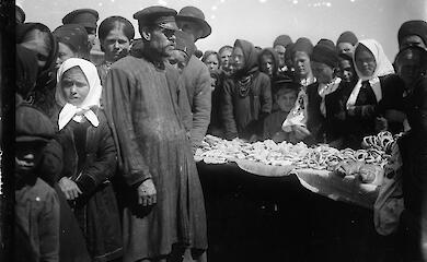 Обухів, Базарна площа, 1911 рік, пірники (?)