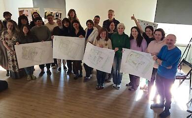 На экостанции "Глубокие Балыки" состоялся зимний курс по пермакультуре