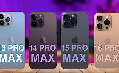 Сравнили 4 поколения Pro Max: есть ли изменения?