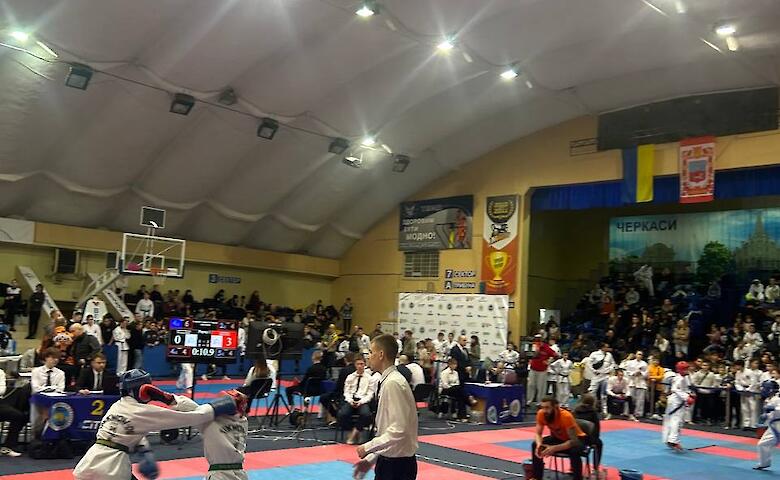 Обуховские таэквондисты завоевали медали на Чемпионате Украины