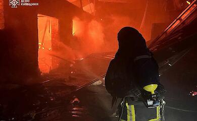 В Обухівському районі пошкоджено будинки внаслідок нічної атаки дронів