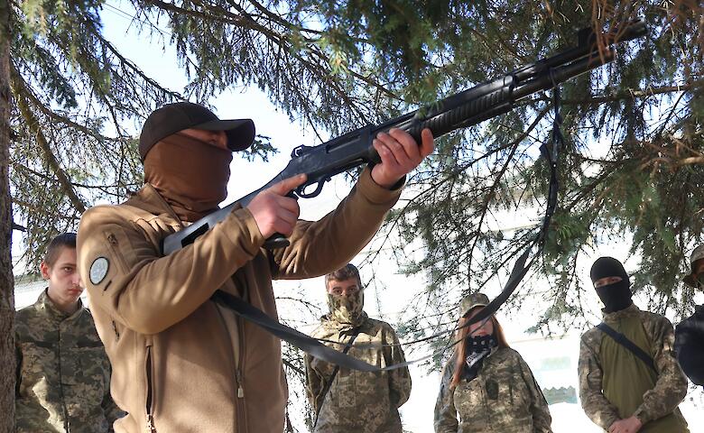 У Василькові провели патріотичний вишкіл для молоді