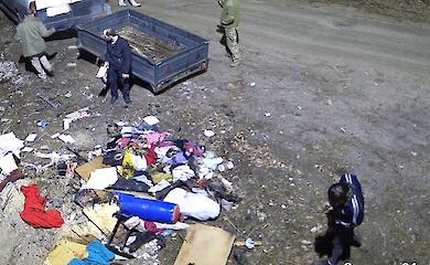 В Украинке будут наказывать нарушителей благоустройства - их зафиксировали камеры видеонаблюдения (ФОТО)