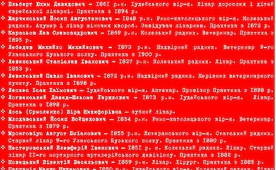 Медики Белой Церкви в 1911 году: социальный и этнический портрет