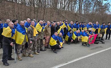 Серед звільнених від час недавнього обміну полоненими - боєць із Ржищева