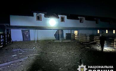 Російські дрони атакували Київщину: в Обухівському районі зафіксовані руйнування