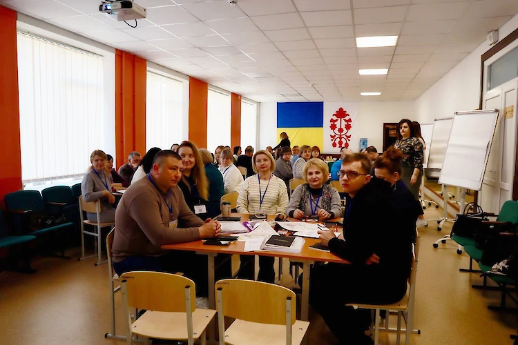 Оптимізація шкіл в громаді: в Обухові експерти представили унікальну гру