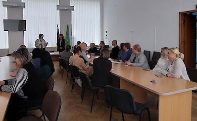 В Богуславе узнавали как уберечься от мошенников и выгодно пользоваться услугами банка
