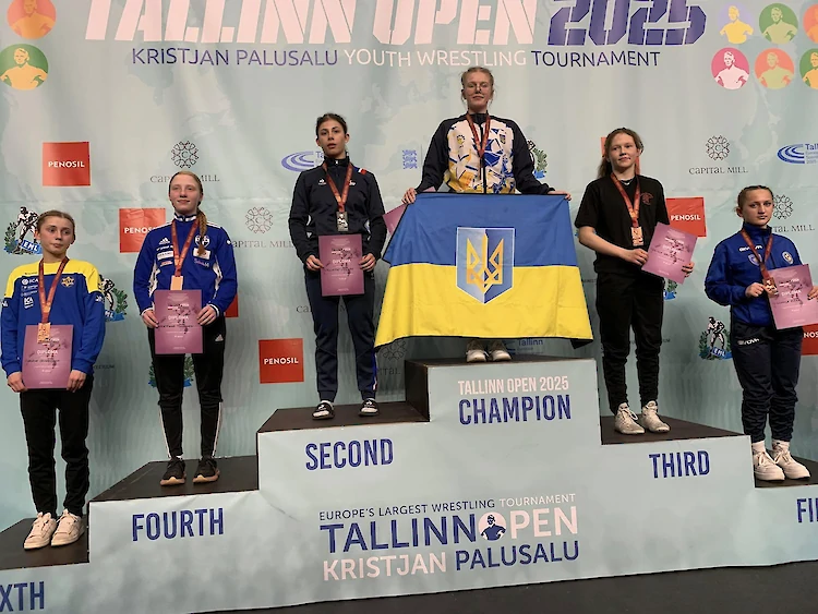 Борці Обухівщини серед найкращих на міжнародному турнірі в Таллінні