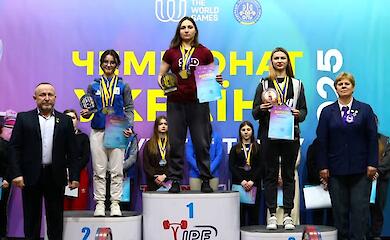 Обухівська силачка завоювала 4 золота на Чемпіонаті України з пауерліфтингу