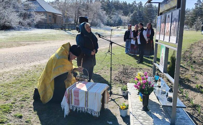 У Богуславській громаді відкрили меморіальну світлину ще одному загиблому Захиснику
