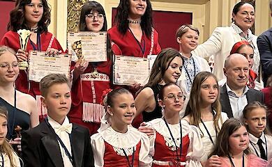 Молодежь Обуховщины привезла награды с художественного фестиваля в Вене
