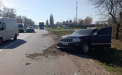 ДТП на Обухівщині: в результаті зіткнення двох автівок, госпіталізовано водійку легковика