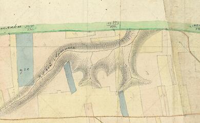 Річка "Аршинка" біля Обухова у 18, 19 і 21 століттях