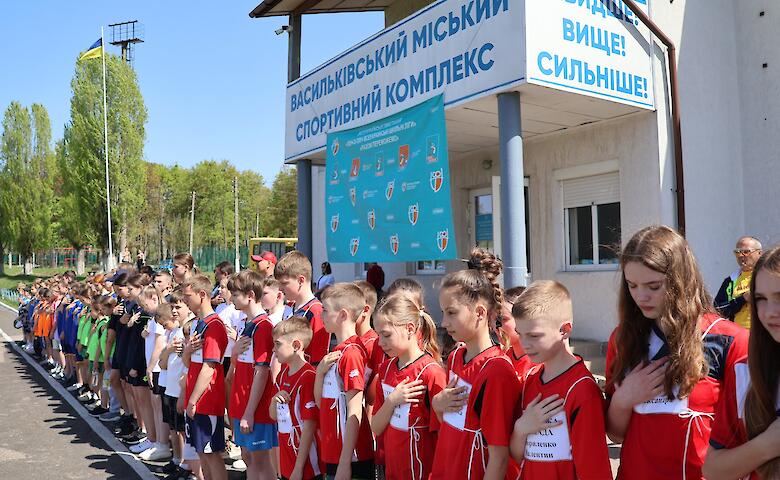 Обухівські школярі взяли срібло на районних змаганнях "Пліч-о-пліч"
