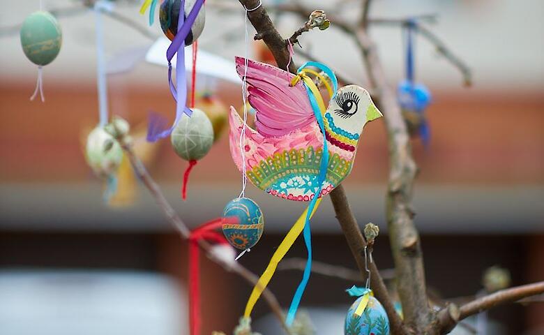 В Хотове презентовали большую писанку - символ села