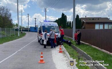 В результате мотокатастрофы вблизи Обухова погиб 19-летний парень