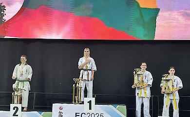 Обуховская каратистка взяла бронзу на чемпионате Европы