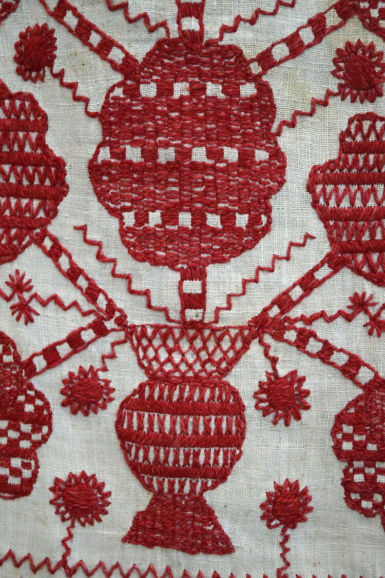 Обуховские шитые рушники представили на выставке в Киеве