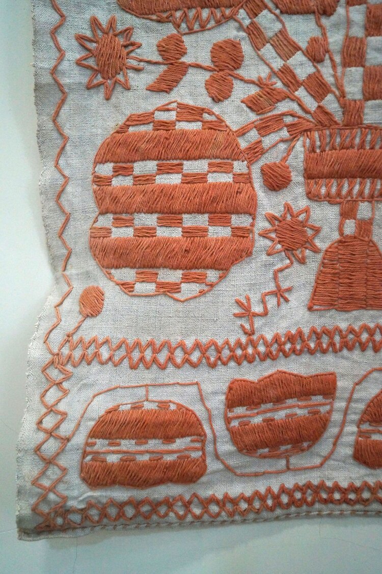 Обуховские шитые рушники представили на выставке в Киеве