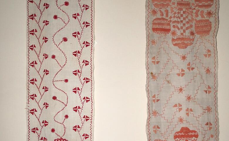 Обуховские шитые рушники представили на выставке в Киеве