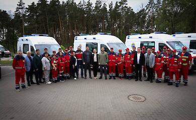 Экстренка Обуховского района получила новый реанимобиль