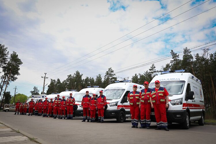 Экстренка Обуховского района получила новый реанимобиль
