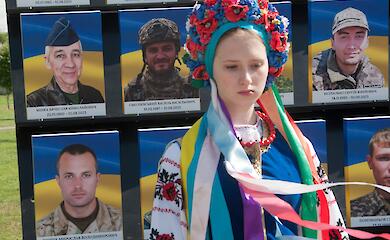 &laquo;Призрака Киева&raquo; из Васильковской бригады почтили в мемориале &raquo;Ангелы мира&raquo; (ФОТО)