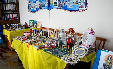 Изделия художников Кагарлыччины продадут на благотворительном аукционе в США