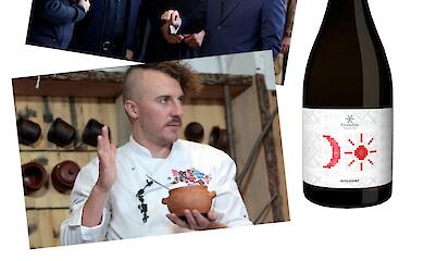 Вино из Обуховщины подавали во время встречи Мерца, Туска и Макрона