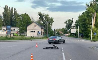 В ДТП в Обухове пострадал велосипедист - что произошло