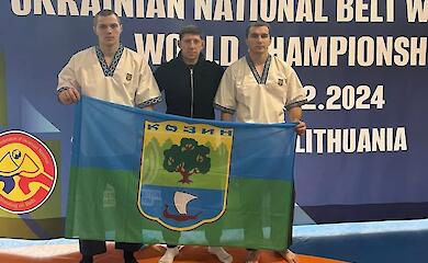 Козинский спортсмен стал мастером спорта Украины по борьбе на поясах