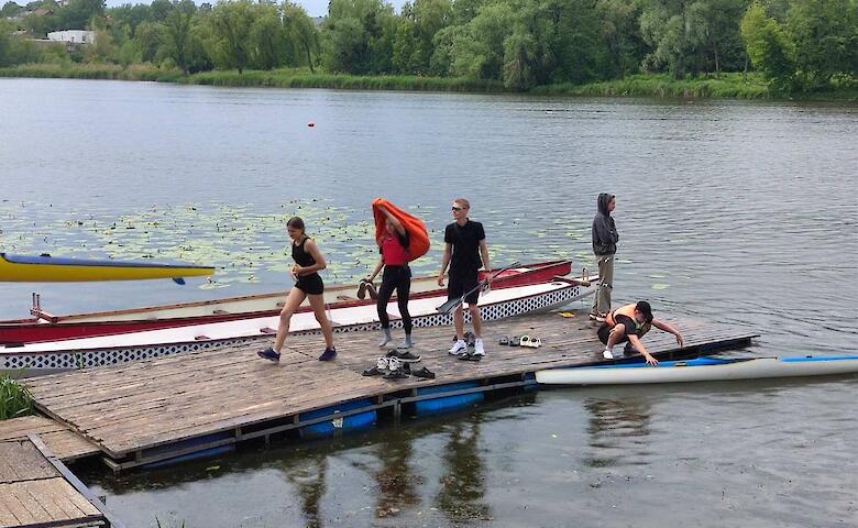 Гребцы из Украинки получили награды на чемпионате в Белой Церкви