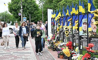 Посмертні нагороди Героїв з Кагарличчини передали їх рідним