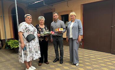 Жительница Мироновской громады предоставила собственный погреб в качестве укрытия для детей