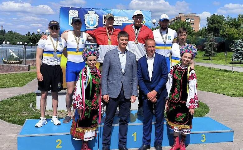 Гребцы с Обуховщины одержали победы на Чемпионате Украины