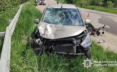 Смертельное ДТП на Обуховщине: от столкновения с легковушкой погиб мотоциклист
