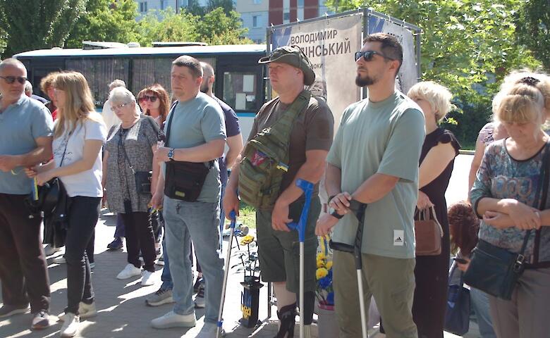 У Обухові вшанували загиблих Героїв — пам’ять об’єднала родини й побратимів