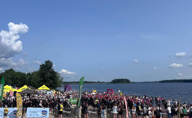 Соревнования по триатлону и паратриатлону прошли в городе Украинка