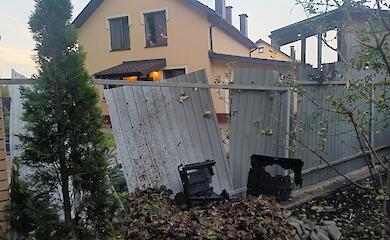 Обухівський район постраждав від російської атаки безпілотниками та ракетами