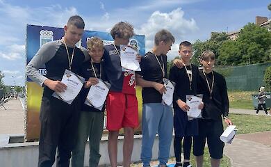 Гребцы из Обухова завоевали серебро на чемпионате в Умани