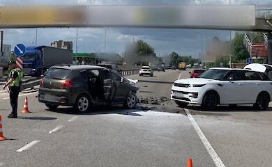 ДТП в Ходосовке завершилось госпитализацией двух малышей