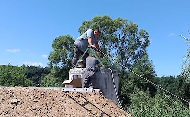В Подгорцах для улучшения водоснабжения установили новую скважину для улучшения водоснабжения