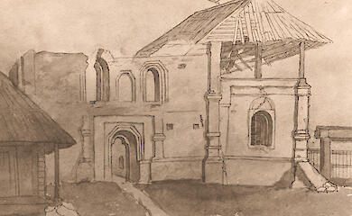 В Белой Церкви нашли уникальное изображение Мазепинского собора в Белой Церкви