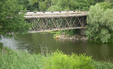 В Обухівському районі проведуть обстеження мосту через річку Рось