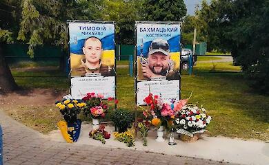 В Копачеве открыли Аллею памяти в честь погибших Защитников Украины