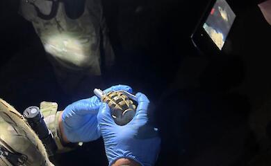 На Обухівщині затримали чоловіка з гранатою та арсеналом зброї