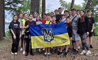 Діти Захисників та переможці олімпіад із Василькова провели літо у Швеції, Литві та Німеччині
